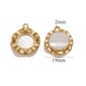 Flach rund 【2,2 g】 